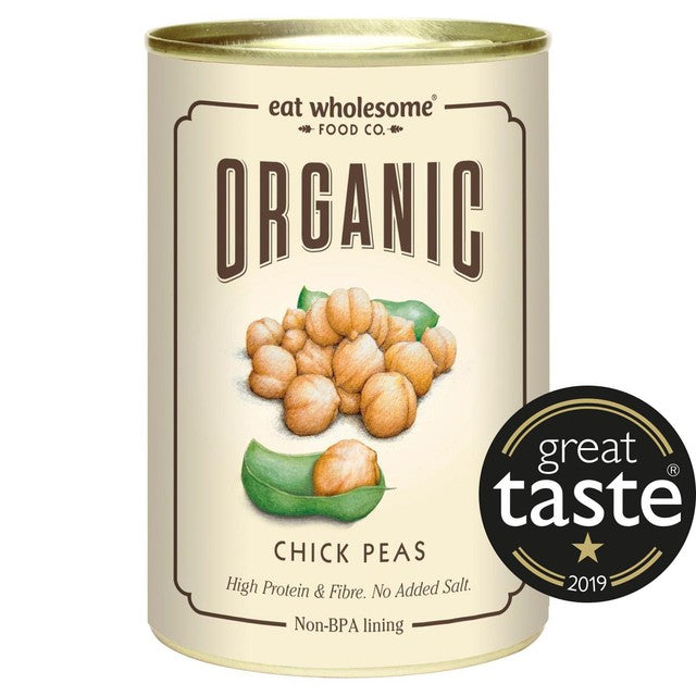 Eat Wholesome organic chick peas 400g - British product