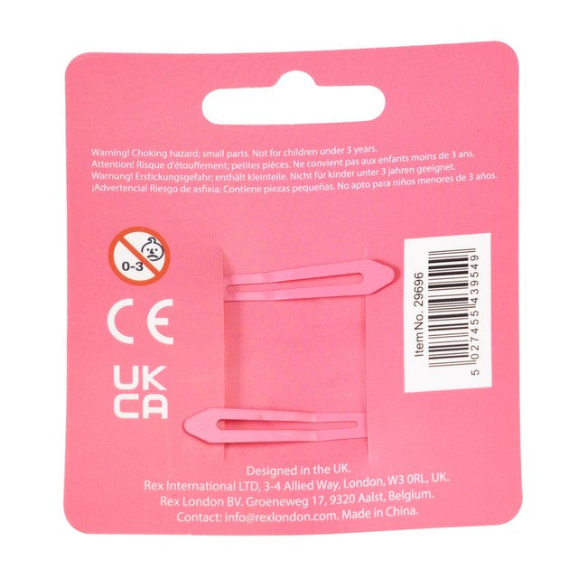 Rex London glitter rainbow hair clips (British brand)