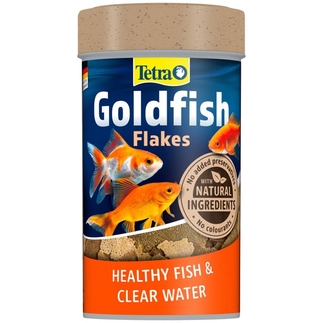 Tetra goldfish food flakes 20g (British brand)