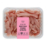 M&S British Outdoor Bred Pork Stir Fry Strips 300g