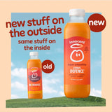 Innocent Citrus Defence super smoothie with mandarin carrot ginger, UK version