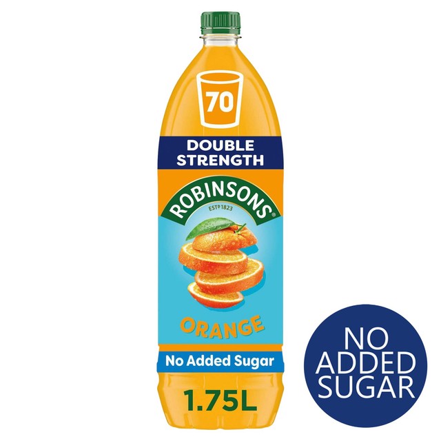 Robinsons orange squash 1.75L, imported from the UK