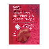 M&S M&S Sugar Free Strawberry & Cream Drops Sugar-Free Hard Boiled Sweets 42g- Buy online at McGrocer