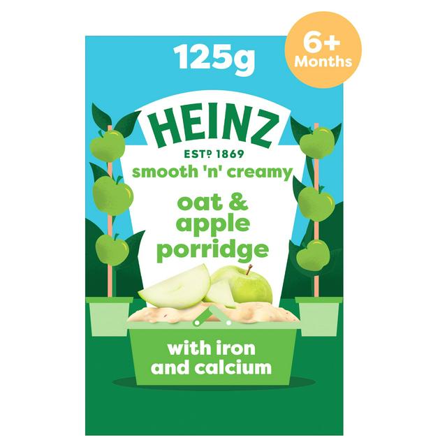 Heinz Baby Food Oat Apple Porridge 6 Months 125g