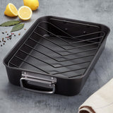 Stellar Eclipse roasting pan with rack 40 x 28 x 8cm (British brand)