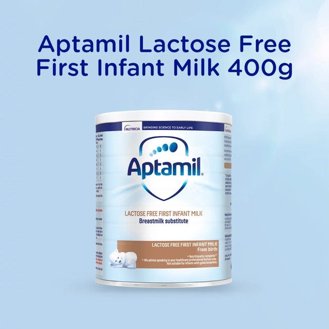 Aptamil lactose free infant milk formula powder 400g - British product