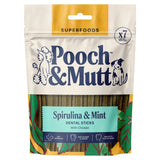 Pooch & Mutt superfood dental sticks 251g, imported from the UK