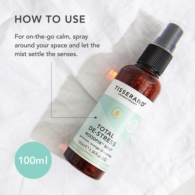 Tisserand Total De-Stress MoodFix Mist 100ml (British brand)