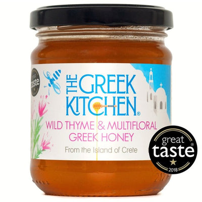 M&S Olive Branch Wild Thyme & Multifloral Greek Honey 250g- Buy online at McGrocer