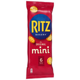 Ritz Original Mini Crackers 150g multipack, imported from the UK