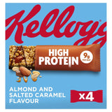 M&S Kellogg's High Protein Salted Caramel & Almond Cereal Bar - Protein Snack Bar 4 x 35g- Buy online at McGrocer