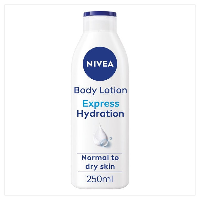 Nivea Express Hydration body lotion 250ml, imported from the UK