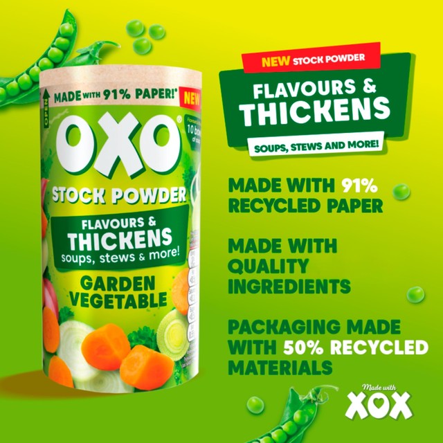 Oxo Garden Vegetable stock powder, imported from the UK