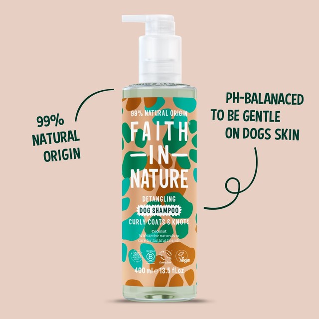 Faith In Nature dog shampoo coconut 400ml - British product