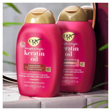 OGX Anti-Breakage Keratin Oil shampoo 385ml, imported from the UK