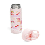 Rex London unicorn water bottle 500ml (British brand)