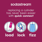 SodaStream Quick Connect CO2 gas cylinder 425g (British brand)