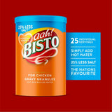 Bisto Chicken Reduced Salt Gravy Granules 190g - British product
