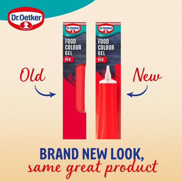 Dr Oetker Red Food Colour Gel 15g - British product