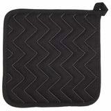 Now Designs pot holder black 20cm x 20cm, imported from the UK