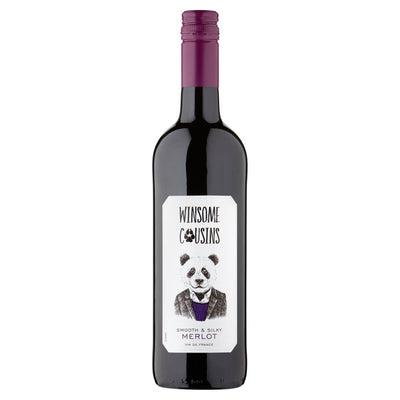 M&S Winsome Cousins Merlot Red Wine 75cl- Buy online at McGrocer