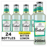 M&S Britvic Bitter Lemon Low Calorie Soft Drink 24 x 200ml- Buy online at McGrocer