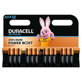 M&S Duracell Optimum AAA Batteries 12 Pack- Buy online at McGrocer