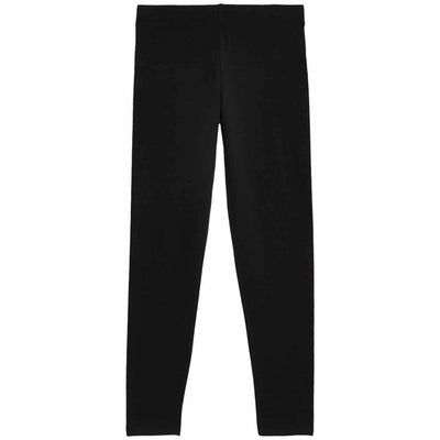 M&S Girls Cotton Rich Leggings Black 11-12 Years