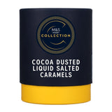 M&S lightly salted caramels dark chocolate 120g, imported from the UK