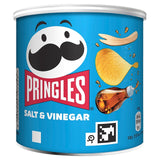 Pringles salt and vinegar crisps 40g can, imported from the UK