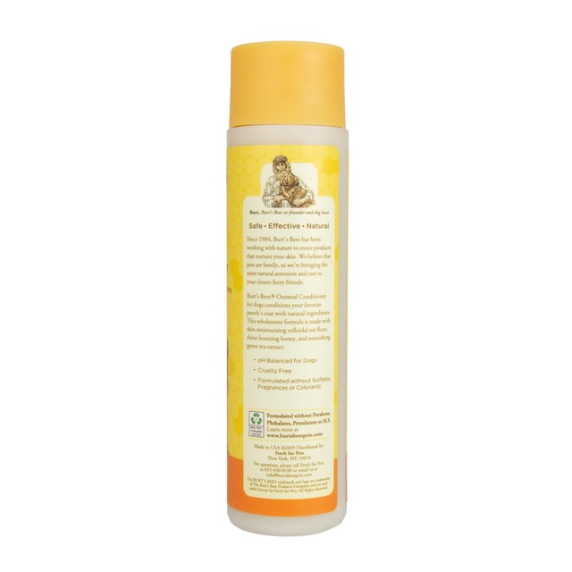 Burt's Bees oatmeal dog conditioner 284ml - British product