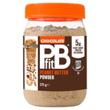 PBfit chocolate peanut butter powder 225g, imported from the UK