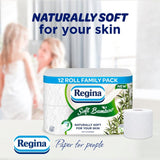 Regina Soft Bamboo toilet roll 12 roll, imported from the UK
