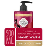 M&S Imperial Leather Cherry & Snow Blossom Antibacterial Hand Wash 500ml- Buy online at McGrocer