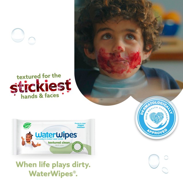 WaterWipes sensitive weaning plastic free baby wipes 720 wipes (British brand)