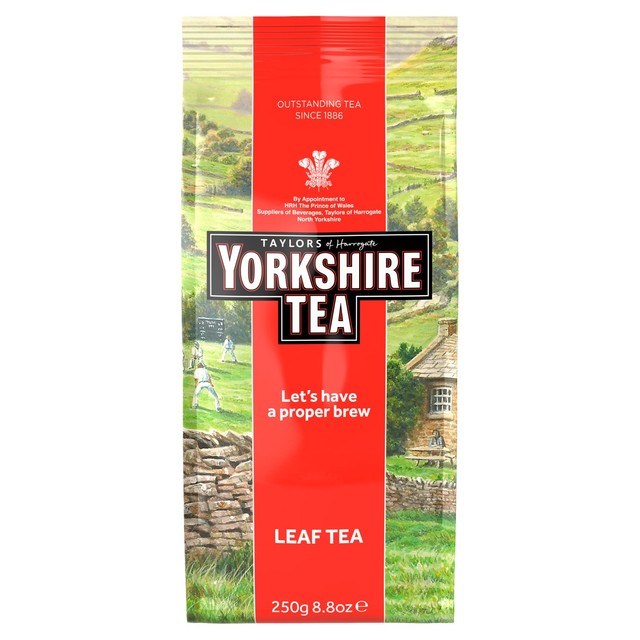 Yorkshire Tea loose leaf black tea 250g (British brand)