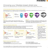 Medela Nipple Shields Medium 20mm, imported from the UK