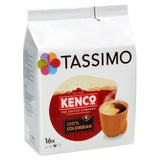 Tassimo 100% Colombian coffee pods 16 pack (British brand)