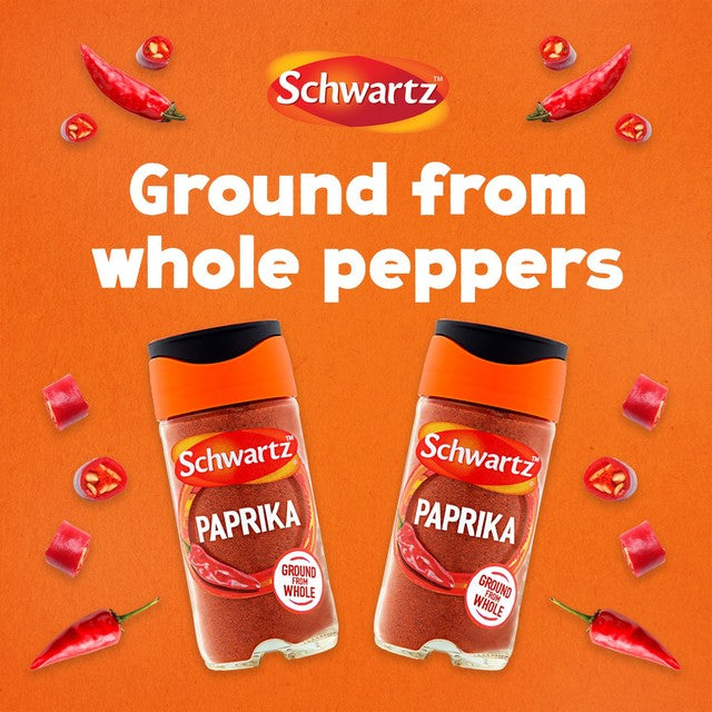 Schwartz ground paprika 40g (British brand)