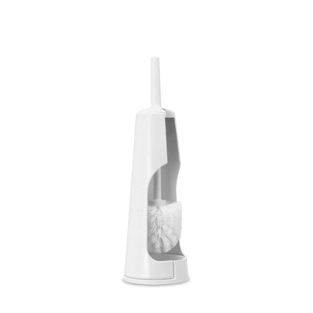 Brabantia white toilet brush set - British product