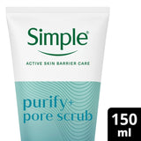 M&S Simple Detox Clear Pore Scrub Facial Scrub 150ml- Buy online at McGrocer
