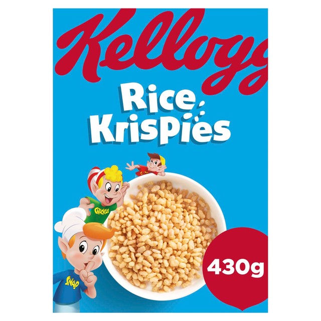 Kellogg's Rice Krispies breakfast cereal 430g, UK version