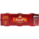 M&S Callipo Yellowfin Tuna in Olive Oil 3 x 80g Tins- Buy online at McGrocer