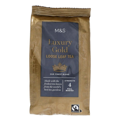 M&S M&S Fairtrade Luksus Gull Løst Te 250g- Kjøp online hos McGrocer