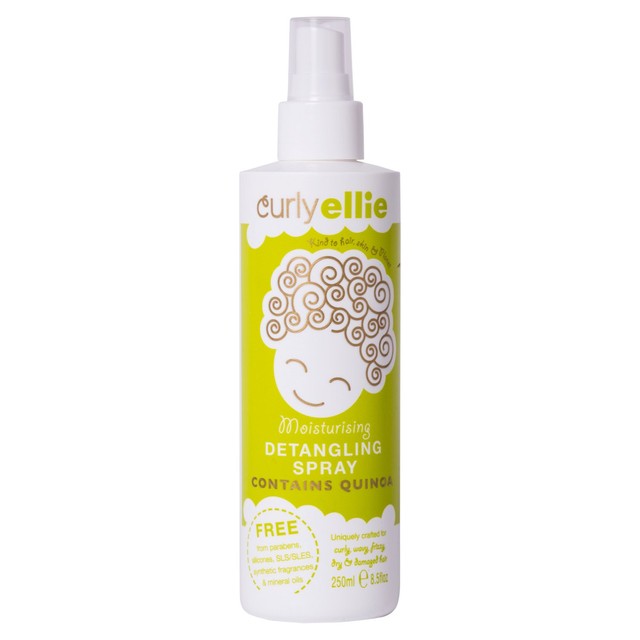 CurlyEllie moisturising detangling spray 250ml - British product
