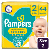 M&S Pampers New Baby Nappies Essential Pack Size 2 (4-8kg)- Buy online at McGrocer