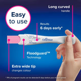 Clearblue Visual Early Detection Pregnancy Test 2 Tests - British product