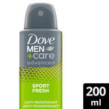 M&S Dove Men+Care Sport Fresh Antiperspirant Spray 200ml- Buy online at McGrocer