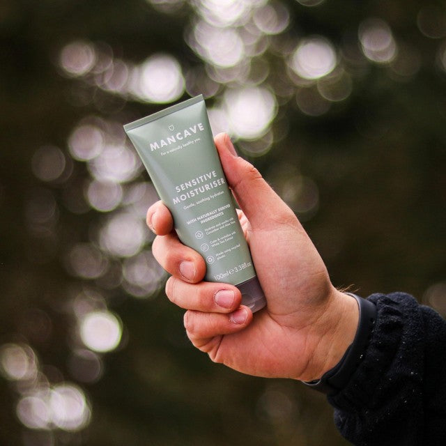 ManCave Sensitive Moisturiser face cream - British product