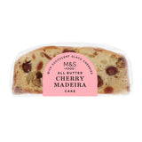 M&S M&S Glace Cherry Madeira Cake All Butter Sponge Cake 300g- Buy online at McGrocer